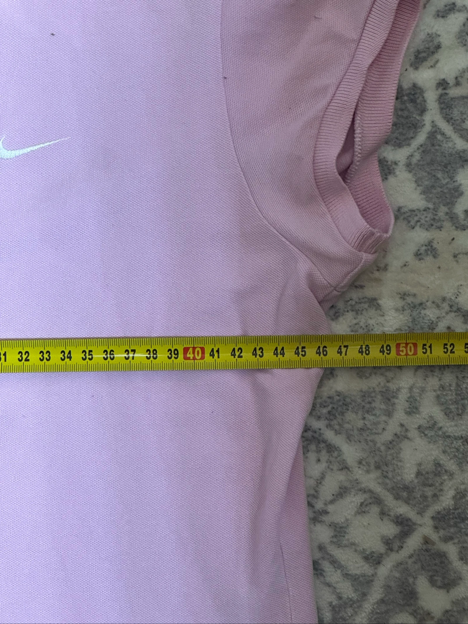 Vintage Embroidered Pink Nike Women's Polo – photo 6